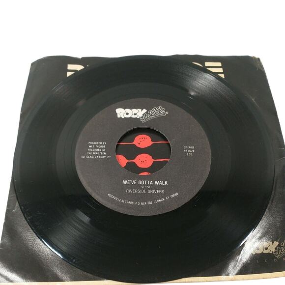 Riverside Drivers Music Makes Me Feel Alright & We've Gotta Walk 7" Single - Picture 4 of 6